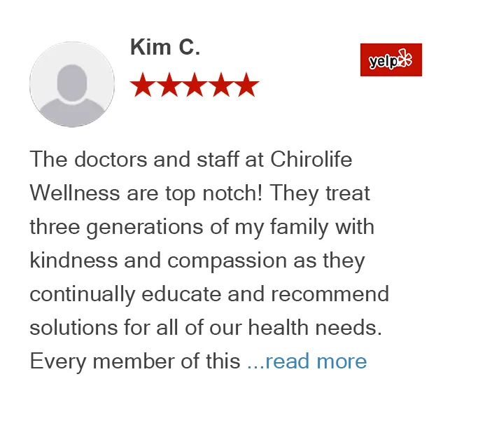 Yelp review of Kim C