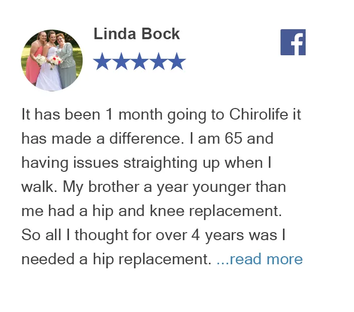 Facebook Testimonial – Linda Bock