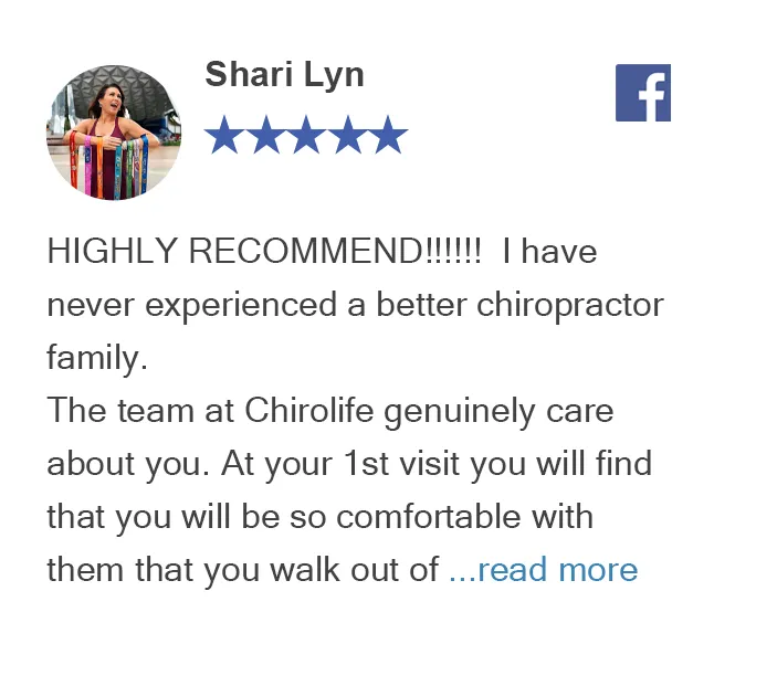 Facebook Testimonial – Shari