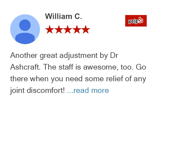 Yelp review of William c