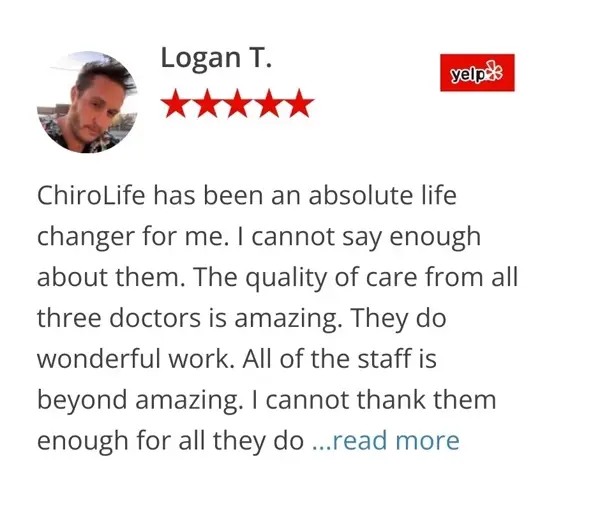 Yelp review of Logan T.