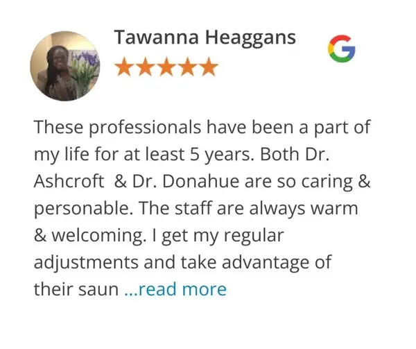 Google review of Tawanna Heaggans